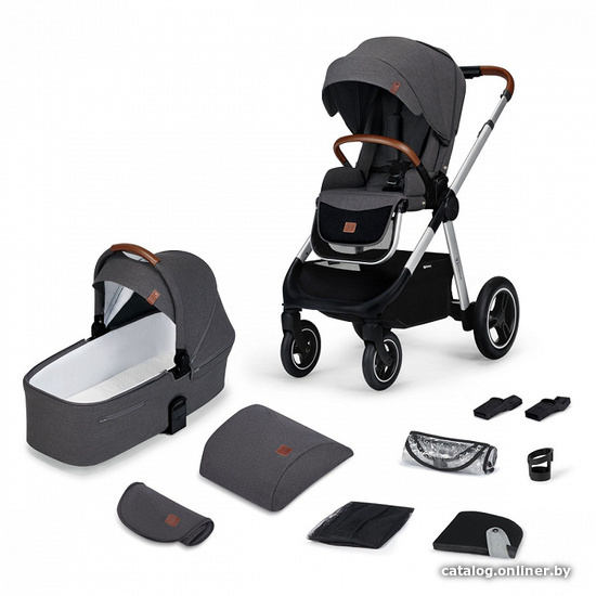 

Универсальная коляска KinderKraft EveryDay (2 в 1, grey)