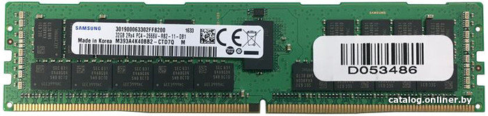 

Оперативная память Samsung 32GB DDR4 PC4-21300 [M393A4K40BB2-CTD]