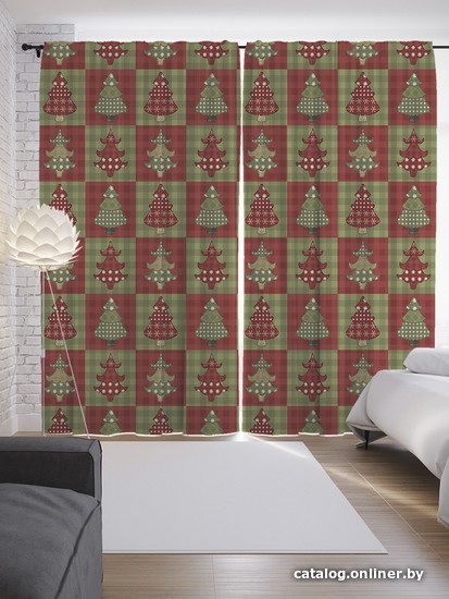 

Комплект штор JoyArty Рождественский гобелен 1.45x2.65 м p_52601_145x265 (2 шт)