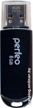 

USB Flash Perfeo C03 8GB (черный)