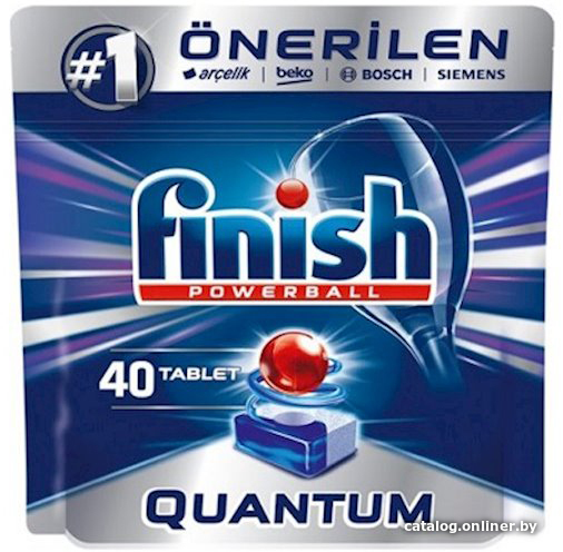 

Таблетки для посудомоечной машины Finish Powerball Quantum (40 шт)