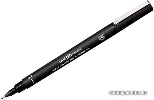 

Линер UNI Mitsubishi Pencil PIN07-200(S) Black (0.7 мм, черный)