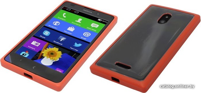

Чехол для телефона NEXX Zero для Nokia XL (красный)