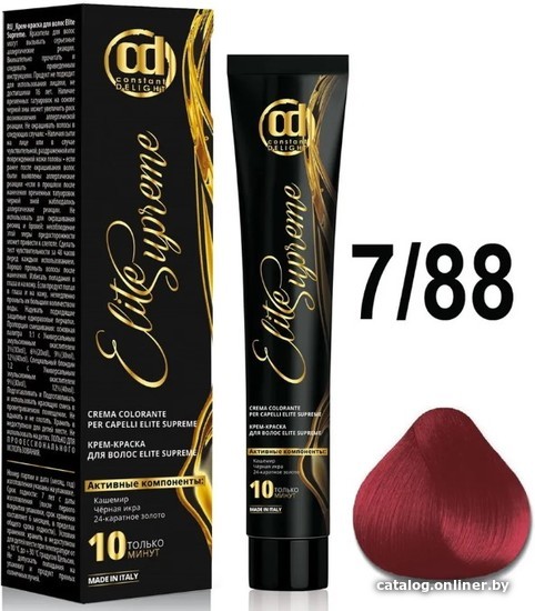 

Крем-краска Constant Delight Elite Supreme 7/88 блонд интенсивно-красный 100 мл
