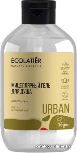 

Ecolatier Мицеллярный гель для душа кактус & зеленый чай 600 мл