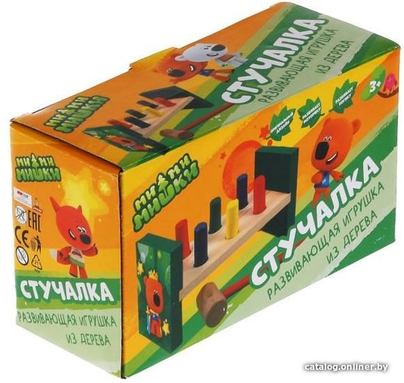 

Развивающая игра Буратино Ми-ми-мишки Стучалка 6 цилиндров MMM-33