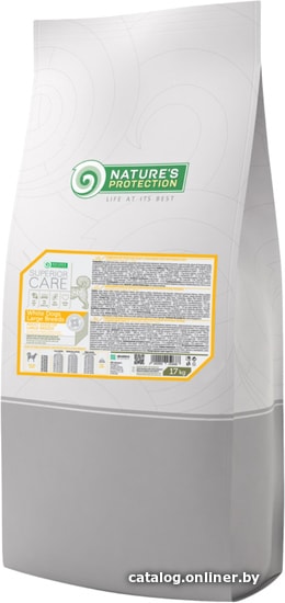 

Сухой корм для собак Nature's Protection Superior Care White Dog Large Breed Adult 17 кг