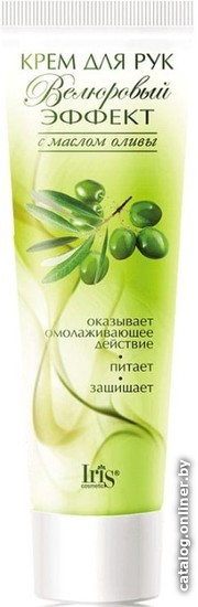 

Iris Cosmetic Крем для рук Велюровый эффект с маслом оливы питательный 100 мл