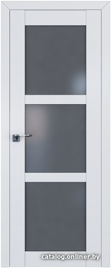 

Межкомнатная дверь ProfilDoors 2.13U 90x200 (аляска, стекло графит)