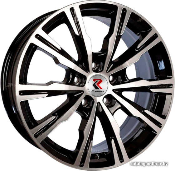 

Литые диски RepliKey B221 17x7.5" 5x108мм DIA 63.35мм ET 55мм BK/FP