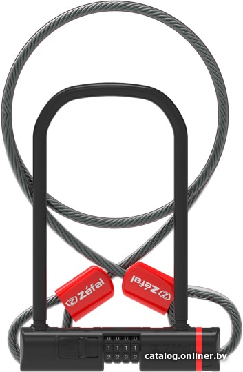 

U-образный велосипедный замок Zefal K-Traz U13 Code + Cable 4944C