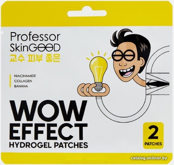 

Professor SkinGood Маска для лица тканевая Wow Effect Hydrogel Patches
