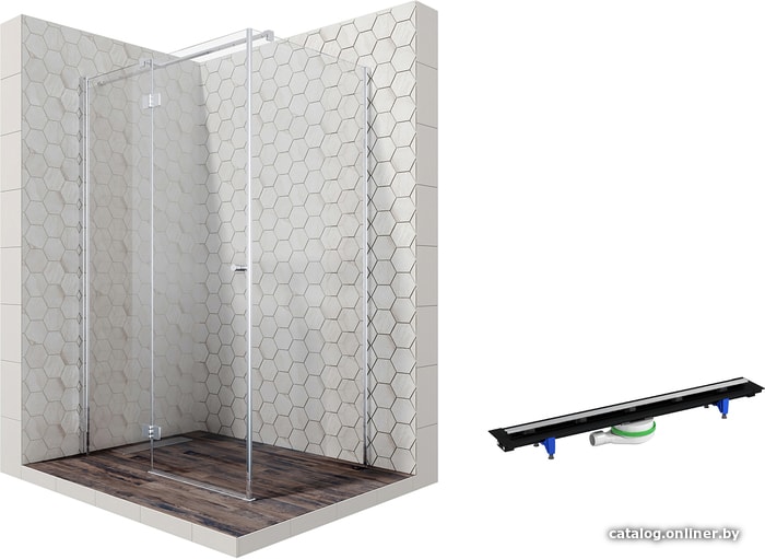 

Душевой уголок Ambassador Set 12011108L-PR1