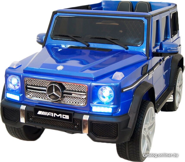 

Электромобиль RiverToys Mercedes-Benz G65 AMG (синий)