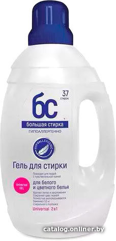

Гель для стирки Большая стирка Universal 2 в 1 1.5л