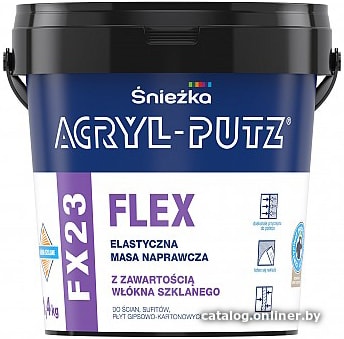 

Шпатлевка Sniezka Acryl-Putz FX23 Флекс 500 г (белый)