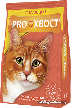 

Сухой корм для кошек Proхвост Курица 1 кг