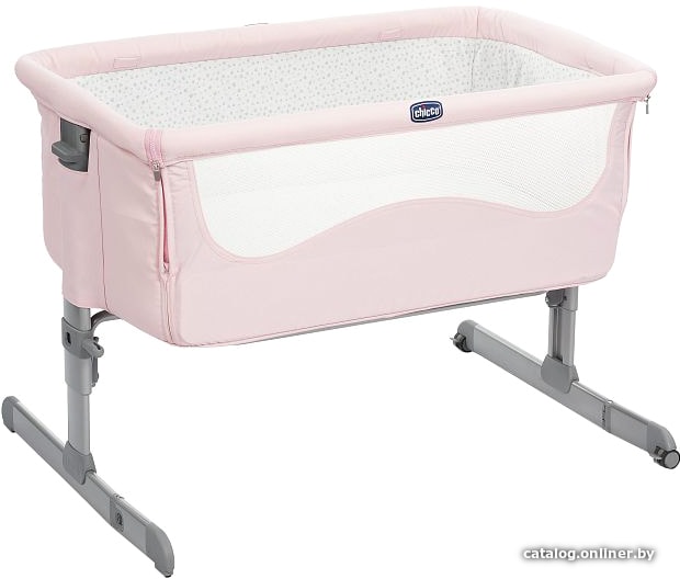 

Приставная детская кроватка Chicco Next2me (french rose)