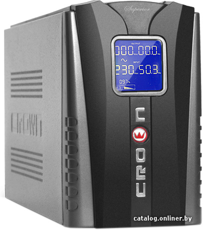 

Источник бесперебойного питания CrownMicro CMU-800 LCD Euro