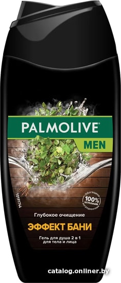 

Palmolive Гель для душа 2 в 1 Men Эффект бани глубокое очищение 250 мл