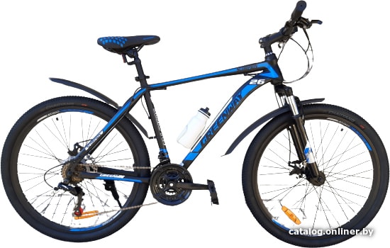 

Велосипед Greenway Scorpion 26 р.21 2021 (черный/синий)