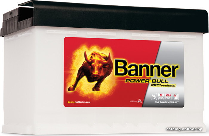 

Автомобильный аккумулятор Banner Power Bull PROfessional P77 40 (77А·ч)