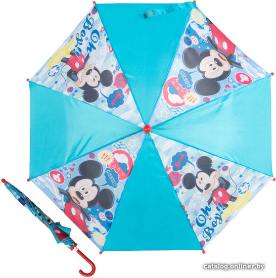 

Зонт-трость Disney 004 Mickey Blu