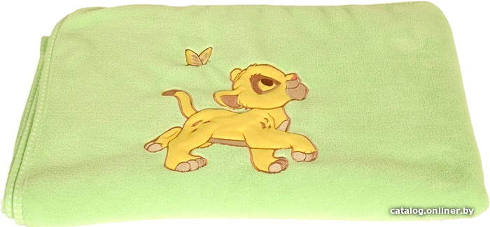 

Плед Polini Kids Disney Baby Король Лев 110x140 (салатовый)