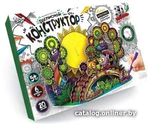 

Набор для рисования Danko Toys Расписной конструктор. Совы 3DK-01-01