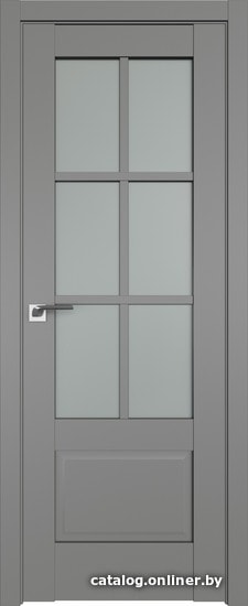 

Межкомнатная дверь ProfilDoors 103U 70x200 (грей, стекло матовое)