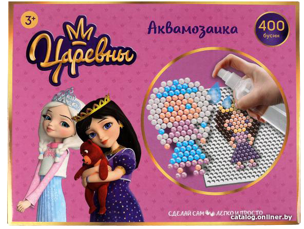 

Набор для создания поделок/игрушек MultiArt Аквамозаика Царевны AB400-TSR2