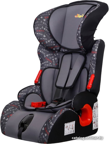 

Детское автокресло Еду-Еду Lux KS 516 (граффити/серый)