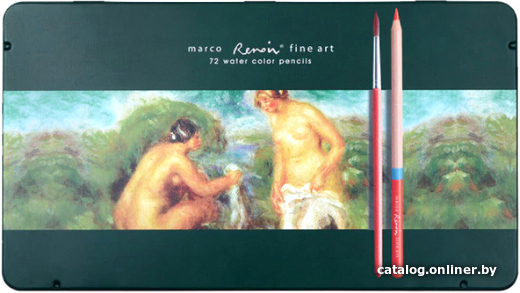

Набор акварельных карандашей Marco Renoir Fine Art Water E3120-72TN (72 цвета)