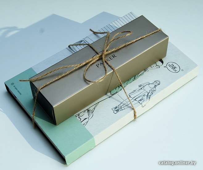 

Подарочный набор Padarunki Набор ручка Parker Jotter GT+блокнот ThINKme PGTS