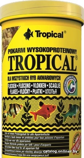 

Сухой корм Tropical Flakes 500 мл