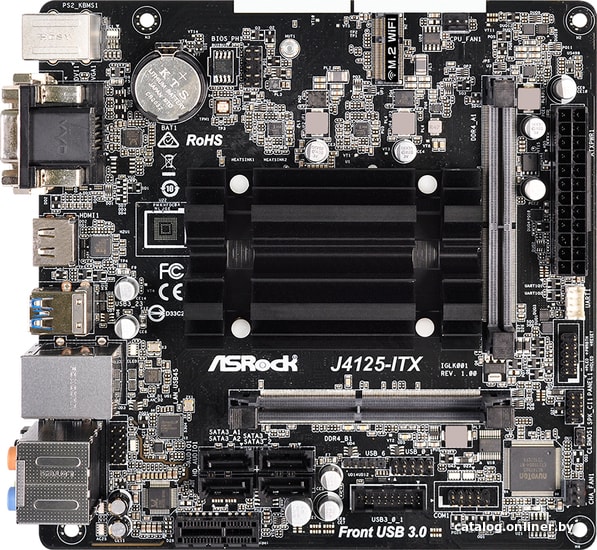 

Материнская плата ASRock J4125-ITX