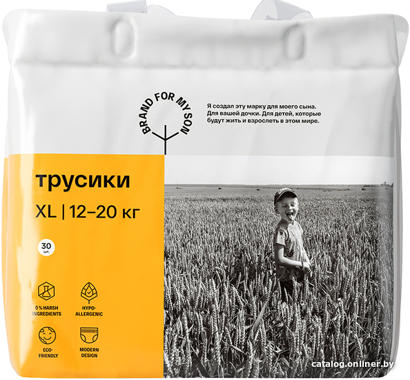 

Трусики-подгузники Brand For My Son XL 12-20 кг FD007 (30 шт)