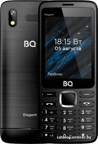

Кнопочный телефон BQ-Mobile BQ-2823 Elegant (черный)