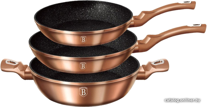 

Сковорода Berlinger Haus Rosegold Line BH-1280N