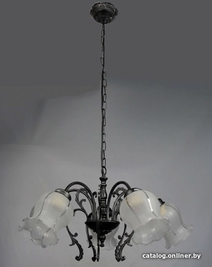 

Подвесная люстра Sfera-sveta 85642/5A BK+SILVER