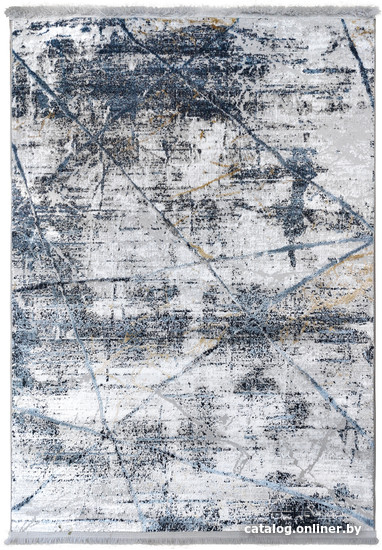 

Прикроватный коврик Safyun Liparis LP374-GREY-NAVY (0.8x1.5)