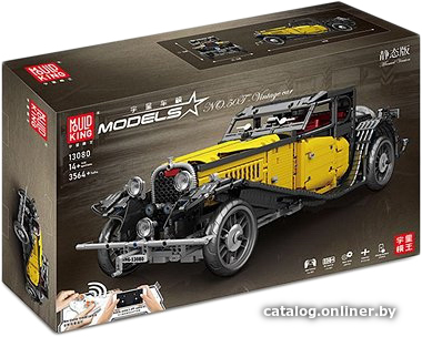 

Конструктор Mould King Technic 13080 Bugatti 50T (без электрики)