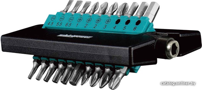 

Набор бит Whirlpower 96-5121 (21 предмет)