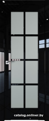 

Межкомнатная дверь ProfilDoors 101L 80x200 (черный люкс, стекло матовое)