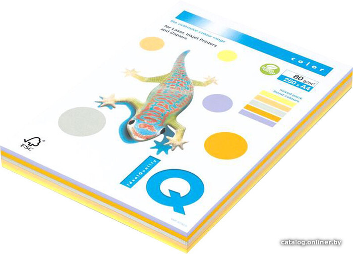 

Офисная бумага IQ Color NEOOR A4 (оранжевый неон, 80 г/м2, 100 л)