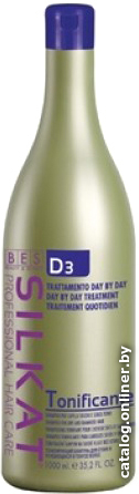 

Шампунь BES Beauty&Science Silkat D3 Tonificate для сухих волос 1 л