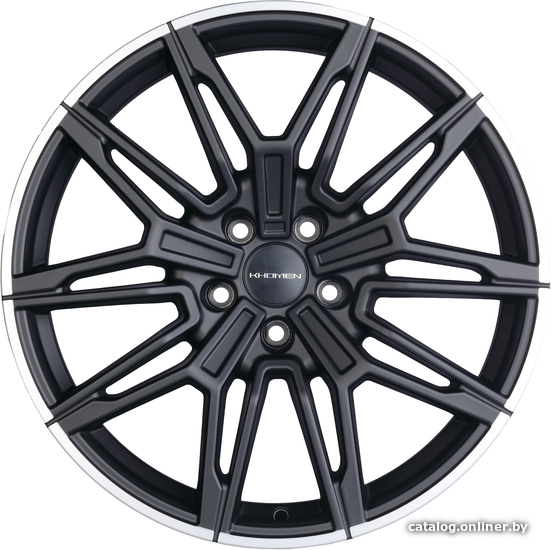

Литые диски Khomen KHW1904 19x9.5" 5x112мм DIA 66.6мм ET 40мм Black matt MR