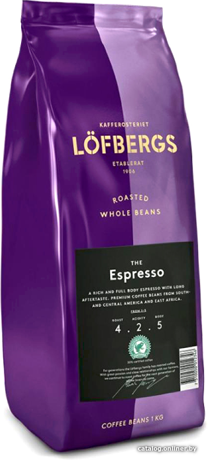 

Кофе Lofbergs Lila Espresso зерновой 1 кг