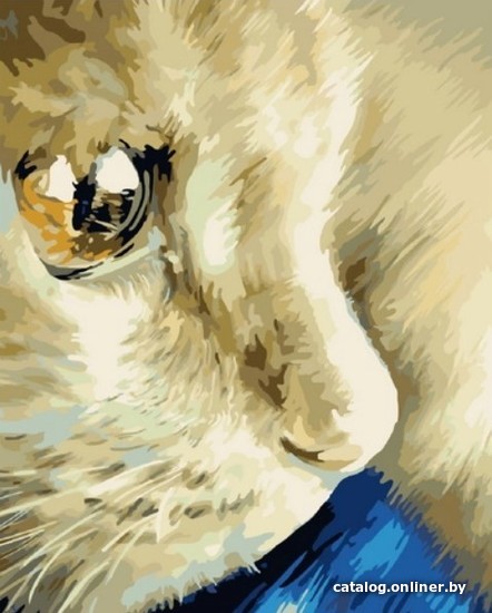 

Картина по номерам PaintBoy Кошачьи думы GX7453