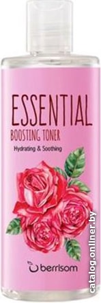 

Berrisom Тонер для лица Essential Boosting Rose Hydrating & Soothing